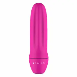 B Swish Bmine Basic Compact Massage Device Magenta 5 Functions Waterproof