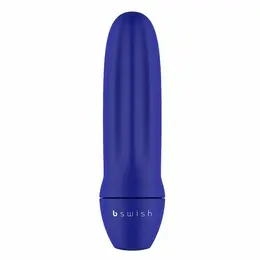 B Swish Bmine Basic Reflex Blue Compact Personal Massager 5-Mode