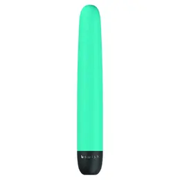 B Swish Bgood Classic Intimate Massager Jade 17.8cm Waterproof Blue