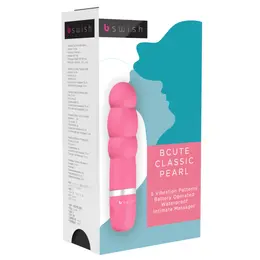 B Swish Bcute Classic Pearl Guava - Compact Silicone Massager 10cm Waterproof