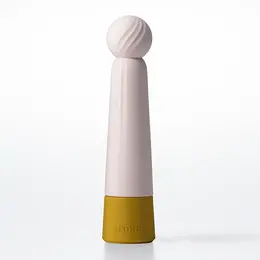 Iroha by Tenga Rin Kogane Intimate Massage Device - Yellow, Waterproof