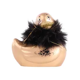 Big Teaze Toys I Rub My Duckie 2.0 Paris Gold Waterproof Massager