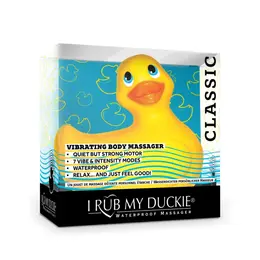 Big Teaze Toys I Rub My Duckie 2.0 Classic Yellow Massaging Device