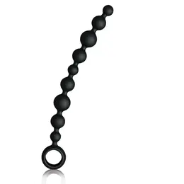 Joydivision Joyballs Long Black - Silicone Bead System 29.8 cm