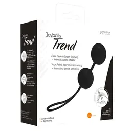 Joydivision Joyballs Trend Duo Black - Anatomical Training System, 3.5 cm