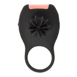 Tokyo Design Glamfit Black - Rotating Silicone Stimulation Ring