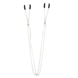 Sportsheets Sincerely Bling Adjustable Nipple Clips 50.8cm Black