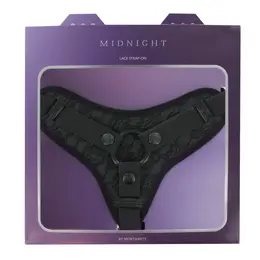 Sportsheets Sincerely Lace Adjustable Strap-On Harness, Black, 152 cm