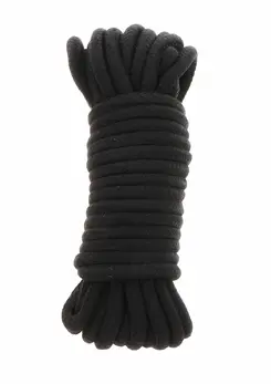 Bondage Rope 5 Meter - Durable Polypropylene Restraint Cord, Black