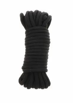 Bondage Rope 3 Meter - Durable Polypropylene, Soft Surface, Black