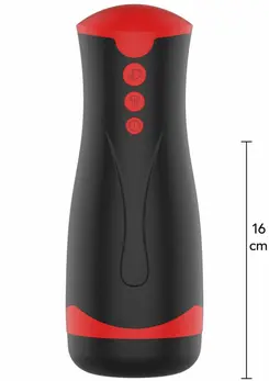 HIDDEN DESIRE Fusion X Deep Squeeze Intimate Machine Vibrating Black