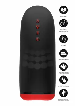 HIDDEN DESIRE Fusion X Beaded Tongue Intimate Machine with Heating