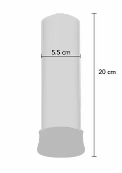 Rising Star Vacuum Enhancement System Transparent 21 cm