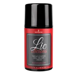 Sensuva Lic-o-licious Watermelon Flavour Oral Cream 50 ml