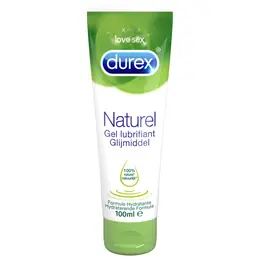 Durex Naturals Intimate Gel 100ml - Water-Based, 100% Natural Formula