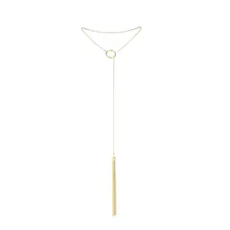 Bijoux Indiscrets Magnifique Gold Pendant - Adjustable Necklace & Accessory