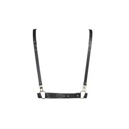 Bijoux Indiscrets Maze X Adjustable Vegan Harness Black