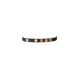 Bijoux Indiscrets Maze Shorts Garter Black Adjustable Vegan Design