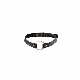 Bijoux Indiscrets Maze Adjustable Vegan Choker Black
