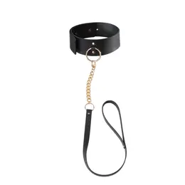 Bijoux Indiscrets MAZE Wide Adjustable Vegan Choker Black