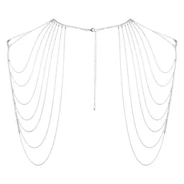 Bijoux Indiscrets Magnifique Silver Adjustable Shoulder Chain Jewelry