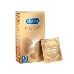 Durex Nude Latex-Free Ultra-Thin Condoms 10 pcs