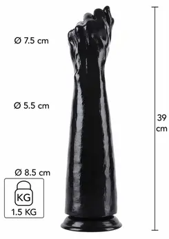 HIDDEN DESIRE Extreme Fist Fucker 39 cm XXL Intimate Machine Black