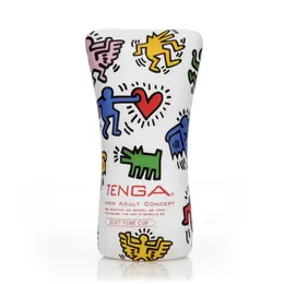 Tenga Keith Haring Soft Tube Cup - Limited Edition Intimate Device