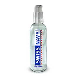 Swiss Navy Silicone Personal Lubricant 118ml Leak-Proof Pump
