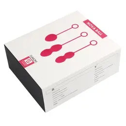 Svakom Nova Kegel Exercise Balls Set Plum Red - 3 Weights, Silicone