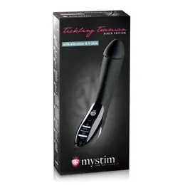 Mystim Tickling Truman Intimate System Black 27 cm - Dual Action & E-Stim