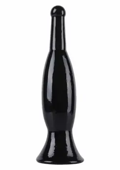 HIDDEN DESIRE Extreme Slider 27cm XXL Anal Gear, Black, PVC