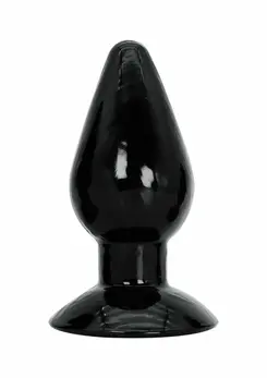 HIDDEN DESIRE Extreme Extra Large Plug 18 cm, Wide Base, Black