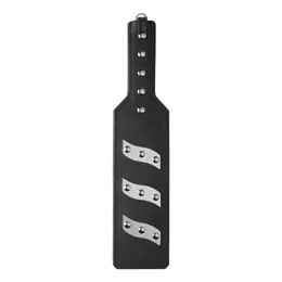 ElectraStim ElectraPaddle Leather Electro-Stimulation Paddle Black