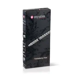 Mystim Tickleberry Finn Aluminium Urethral Sound 19.5cm, 8mm, Silver