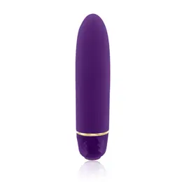 Rianne S Classique Deep Purple Silicone Vibrating Device 7 Modes
