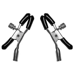 Sportsheets S&M Adjustable Silicone-Coated Nipple Clamps, Set of 2
