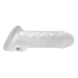 Perfect Fit Fat Boy Thin Standard Sleeve Clear - Flexible SilaSkin 14cm