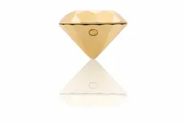 Bijoux Indiscrets Twenty One Vibrating Diamond - Gold-Plated Massager, 4.6x6.5cm