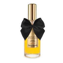 Bijoux Indiscrets Light My Fire Massage Oil Soft Caramel 100ml