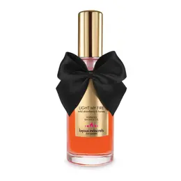 Bijoux Indiscrets Light My Fire Massage Oil Wild Strawberry 100ml