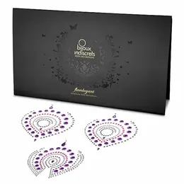 Bijoux Indiscrets Flamboyant Body Jewels Purple & Pink Set