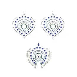 Bijoux Indiscrets Flamboyant Body Jewels Blue & Green Set