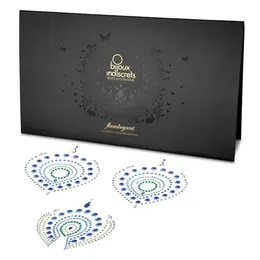 Bijoux Indiscrets Flamboyant Body Jewels Blue & Green Set