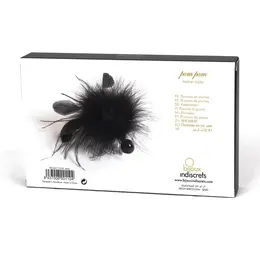 Bijoux Indiscrets Pom Pom Feather Sensual Touch Accessory Black