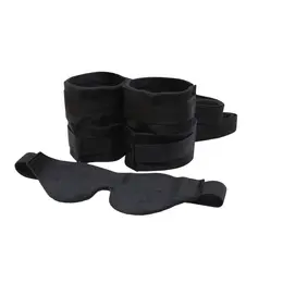 Sportsheets Beginner Bondage Set with Soft Blindfold, Adjustable Straps