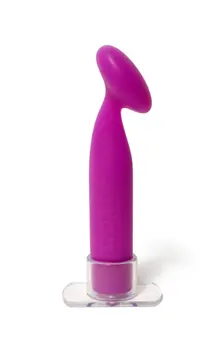 Tickler Vibes Cute Tickler Purple Intimate Device Soft Silicone 133mm