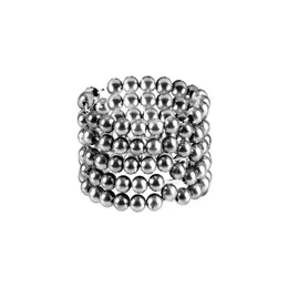 California Exotic Ultimate Stroker Beads Stretchy Ring, Transparent
