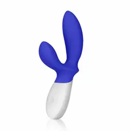 Lelo Loki Wave Federal Blue - WaveMotion Dual Motor Silicone Massager
