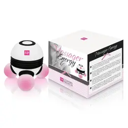 LoversPremium Energy Massager Compact Model with Luminous Balls 9x10cm